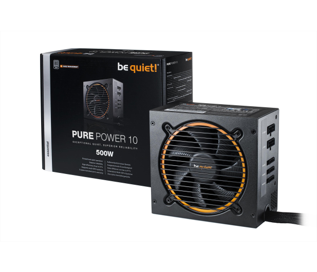 be quiet! 500W Pure Power 10 CM - 346822 - zdjęcie 2